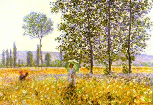 Claude Monet Fields in Spring china oil painting image